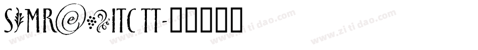 SimranITC TT字体转换